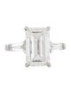 Engagement Ring Platinum 6.32ct. Lab-Grown Diamond Engagement Ring