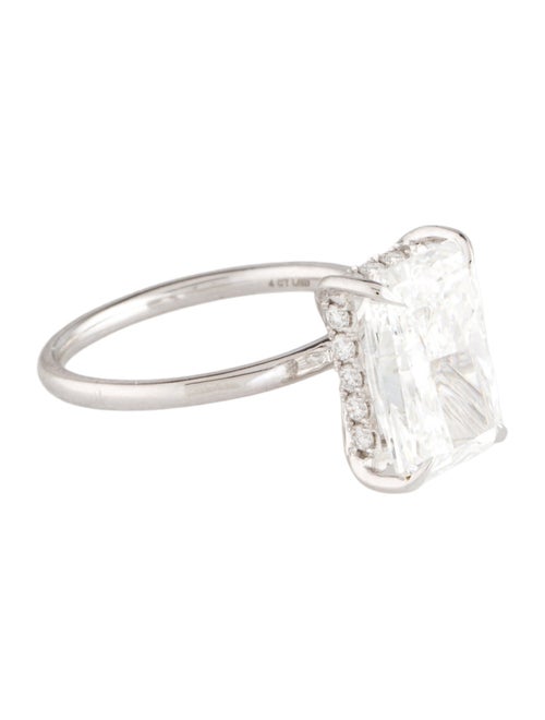 Engagement Ring 3.80ctw Lab-Grown Diamond Enagagement Ring