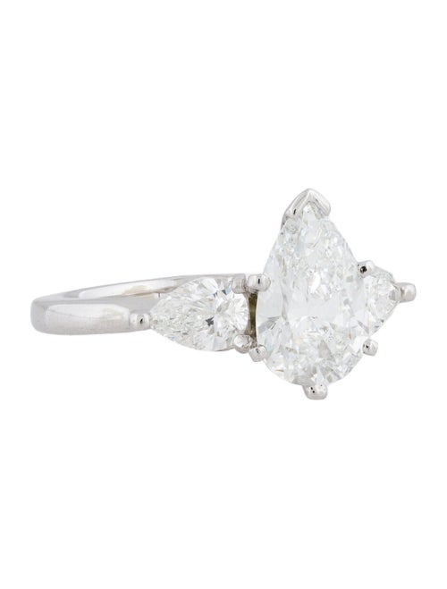 Engagement Ring Platinum 2.57ctw Three-Stone Engagement Ring