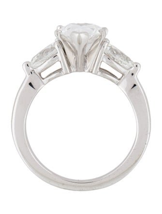 Engagement Ring Platinum 2.57ctw Three-Stone Engagement Ring