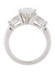 Engagement Ring Platinum 2.57ctw Three-Stone Engagement Ring