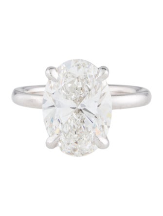 Engagement Ring 5.04ct Lab-Grown Diamond Solitaire Engagement Ring