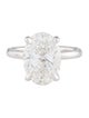 Engagement Ring 5.04ct Lab-Grown Diamond Solitaire Engagement Ring