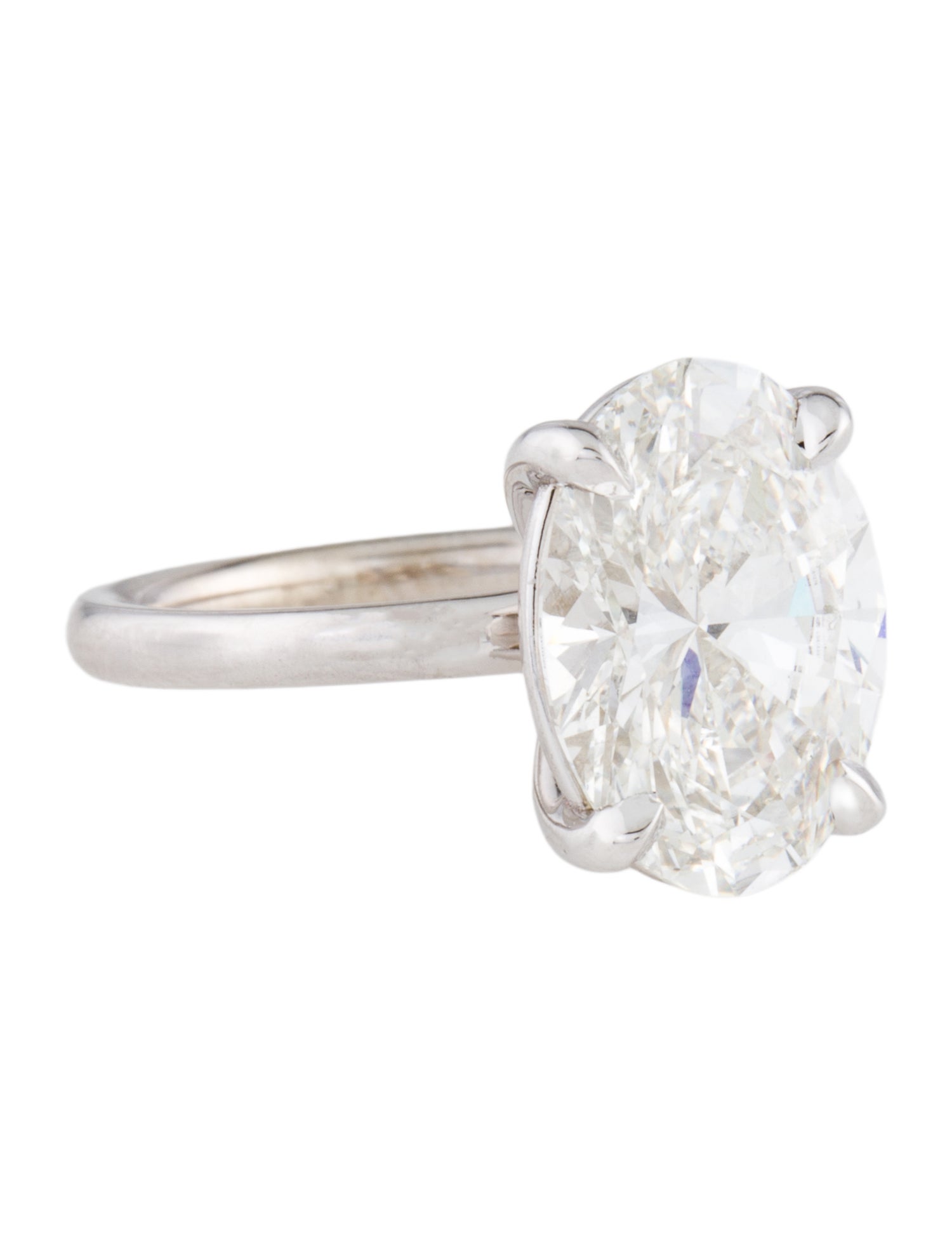 Engagement Ring 5.11ct Lab-Grown Diamond Solitaire