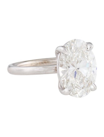 Engagement Ring 5.11ct Lab-Grown Diamond Solitaire Engagement Ring