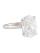 Engagement Ring 5.11ct Lab-Grown Diamond Solitaire Engagement Ring