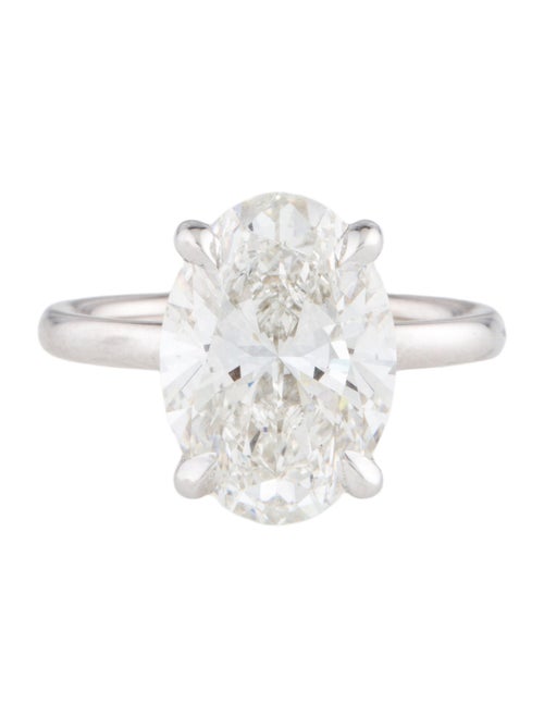 Engagement Ring 5.11ct Lab-Grown Diamond Solitaire Engagement Ring
