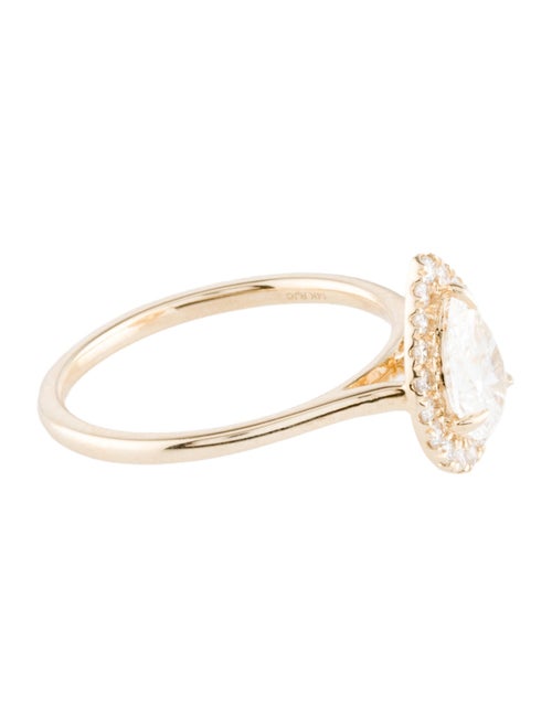 Engagement Ring Lab-Grown Diamond Halo Engagement Ring