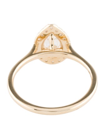 Engagement Ring Lab-Grown Diamond Halo Engagement Ring