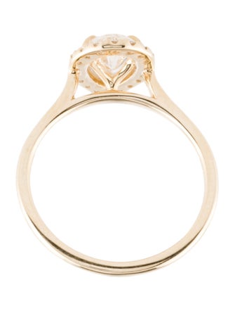 Engagement Ring Lab-Grown Diamond Halo Engagement Ring