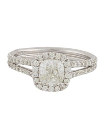 Engagement Ring Diamond Halo Engagement Ring