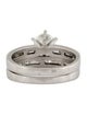 Engagement Ring Platinum Diamond Engagement Ring & Platinum Diamond Wedding Band Set