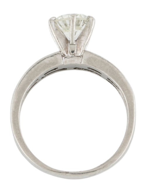 Engagement Ring Platinum Diamond Engagement Ring & Platinum Diamond Wedding Band Set