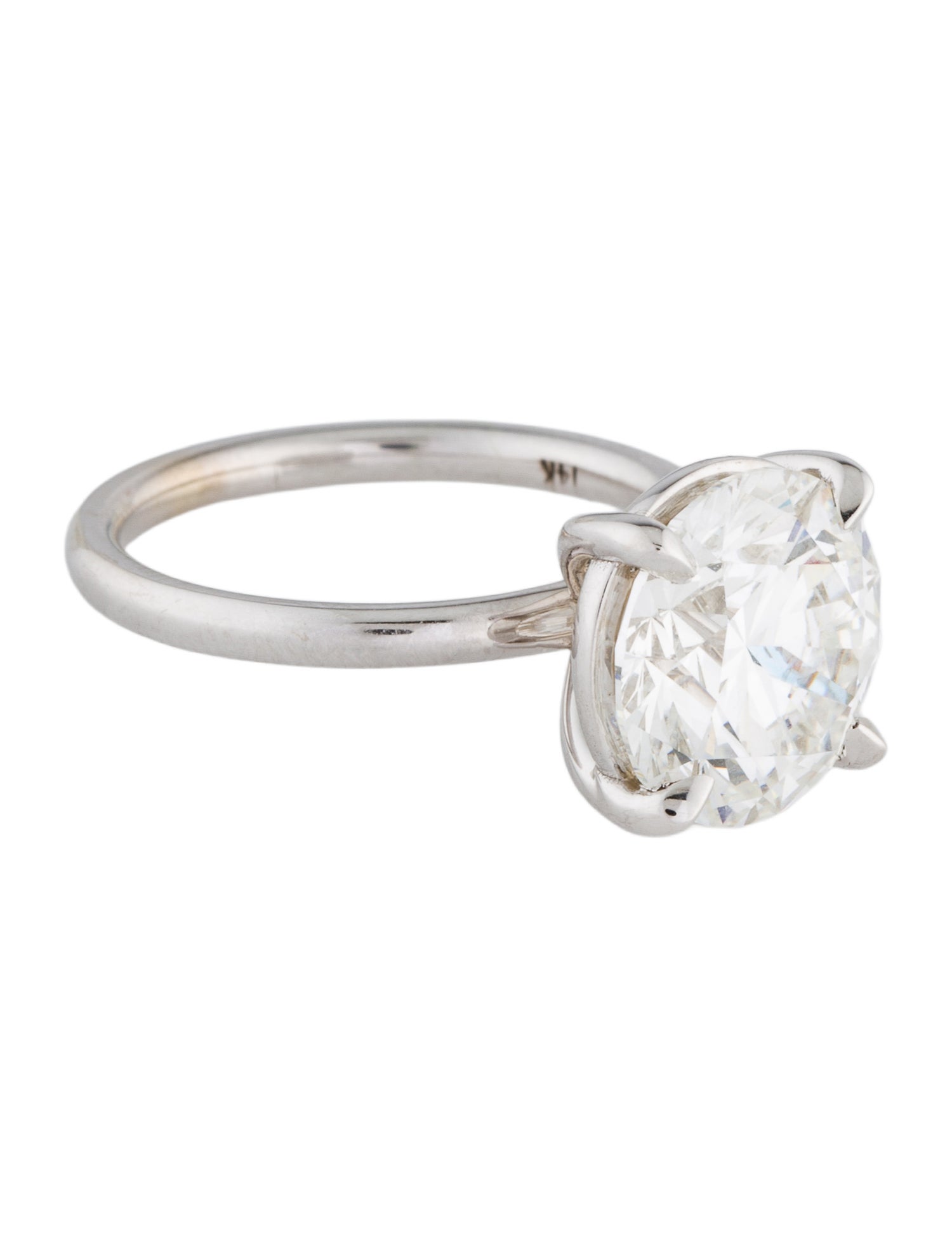 Engagement Ring 5.05ctw Lab-Grown Diamond Solitaire Engagement Ring