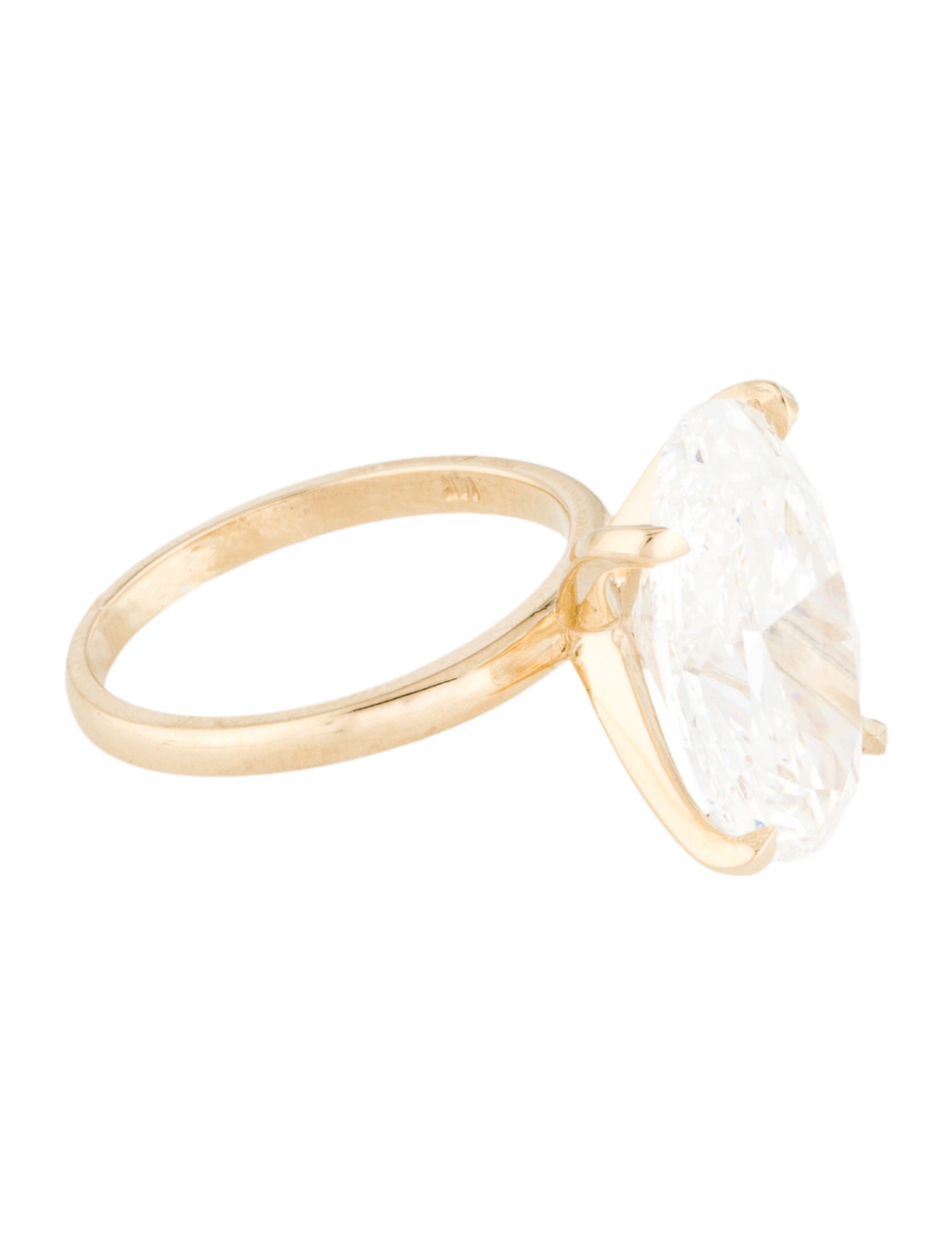 Engagement Ring 9.01ctw Lab-Grown Diamond Engagement Ring