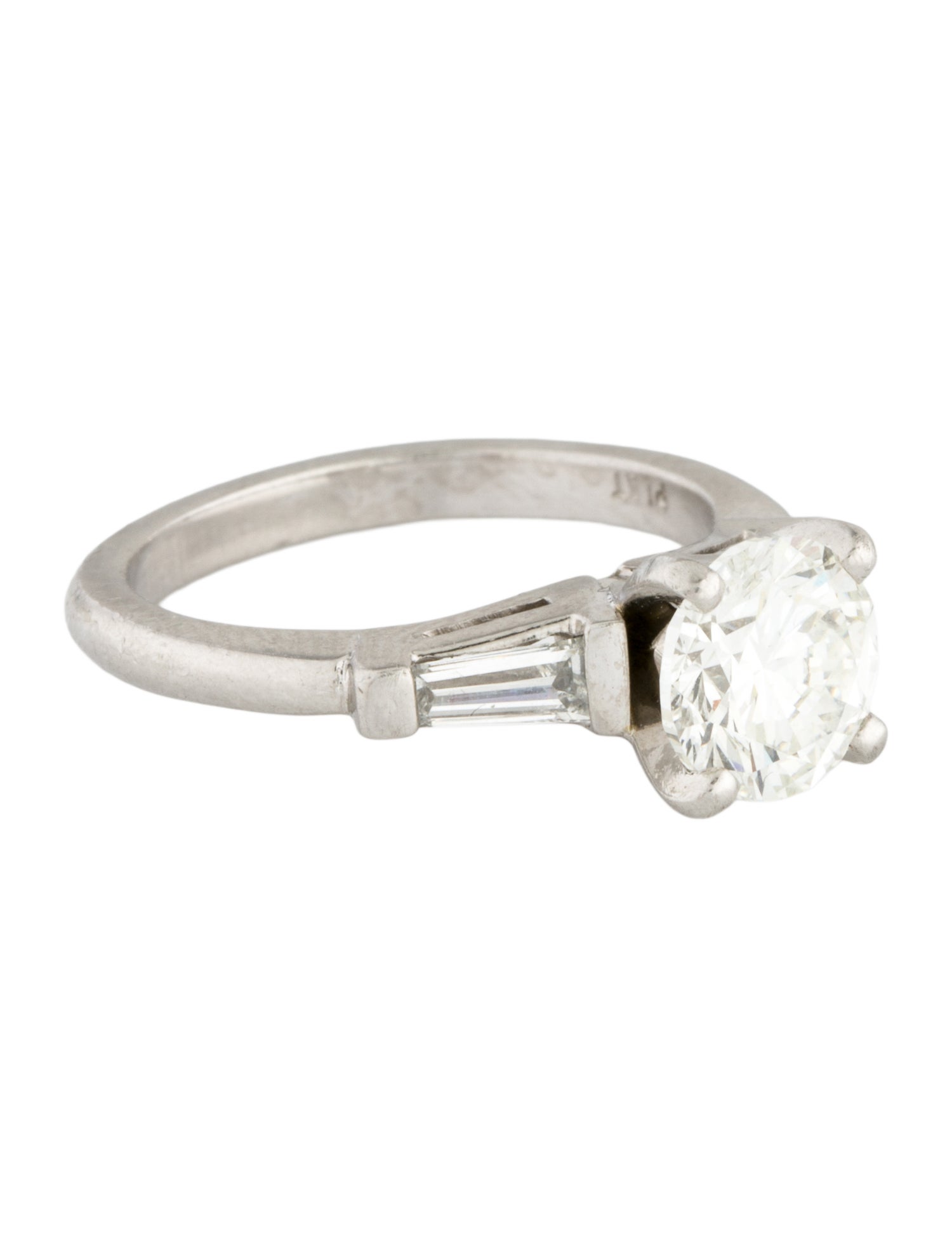 Engagement Ring Platinum 1.40ct Diamond