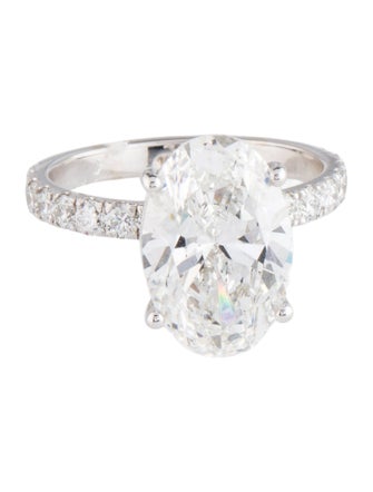 Engagement Ring 6.02ct Lab-Grown Diamond Engagement Ring
