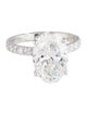 Engagement Ring 6.02ct Lab-Grown Diamond Engagement Ring