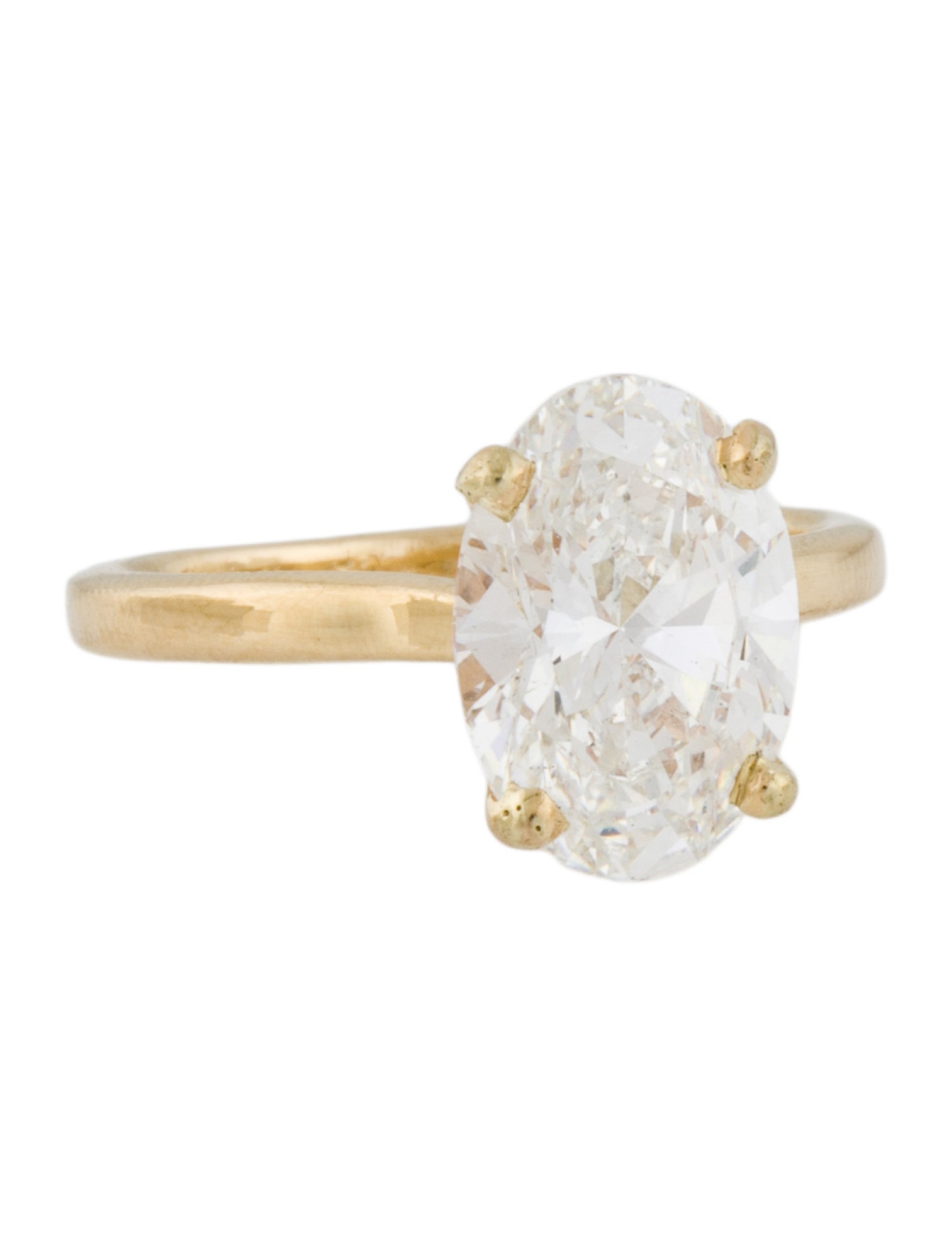 Engagement Ring 3.35ct Lab-Grown Diamond