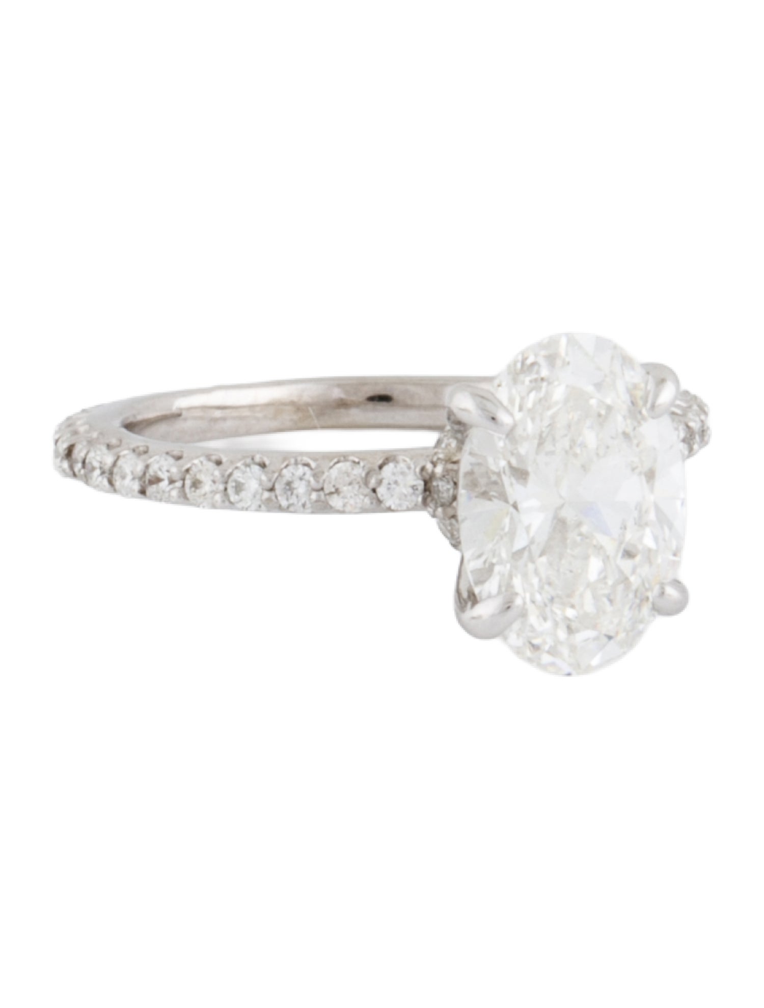 Engagement Ring 18K 2.04ct Lab-Grown Diamond