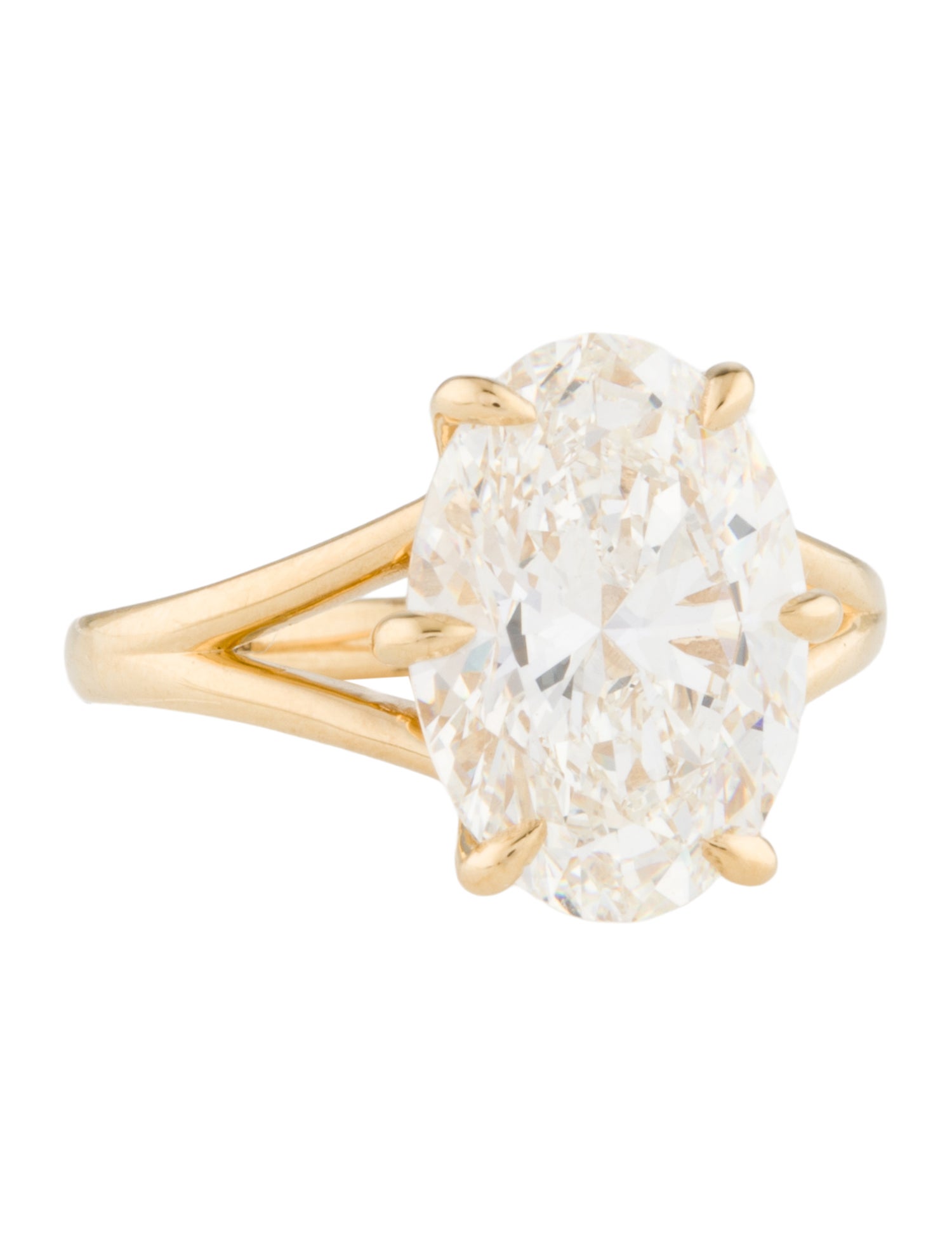 Engagement Ring 5.13ct Lab-Grown Diamond