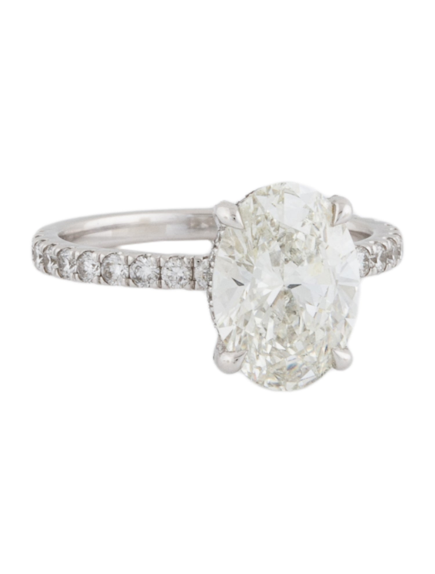Engagement Ring 14K Lab-Grown 3.00ct Diamond