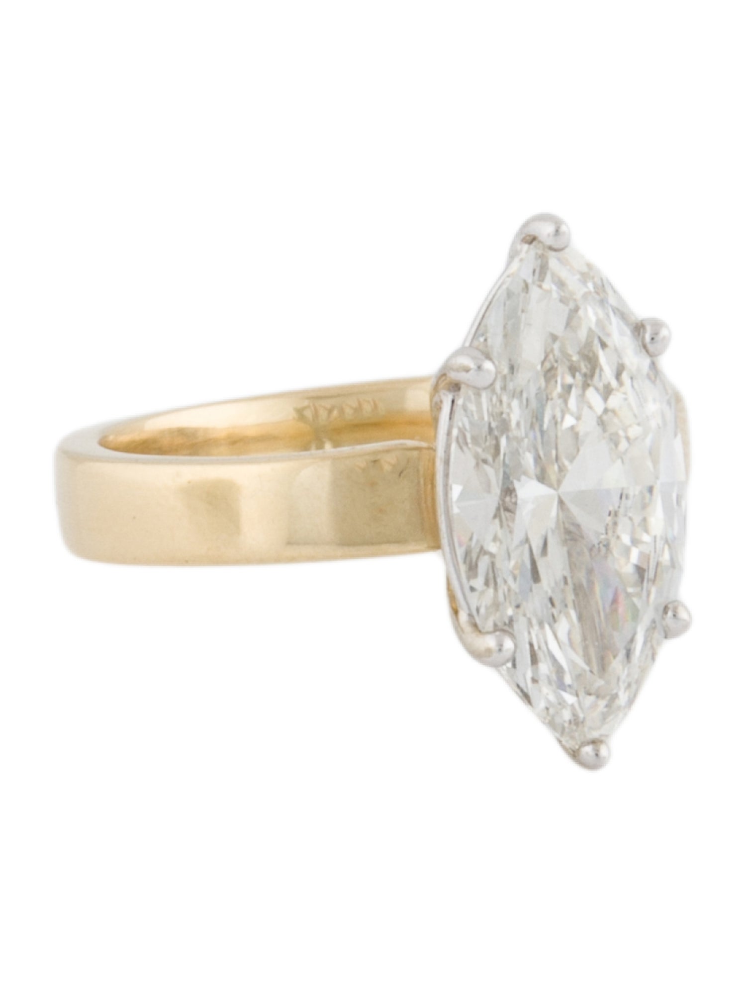Engagement Ring 3.34ct Lab-Grown Diamond Solitaire