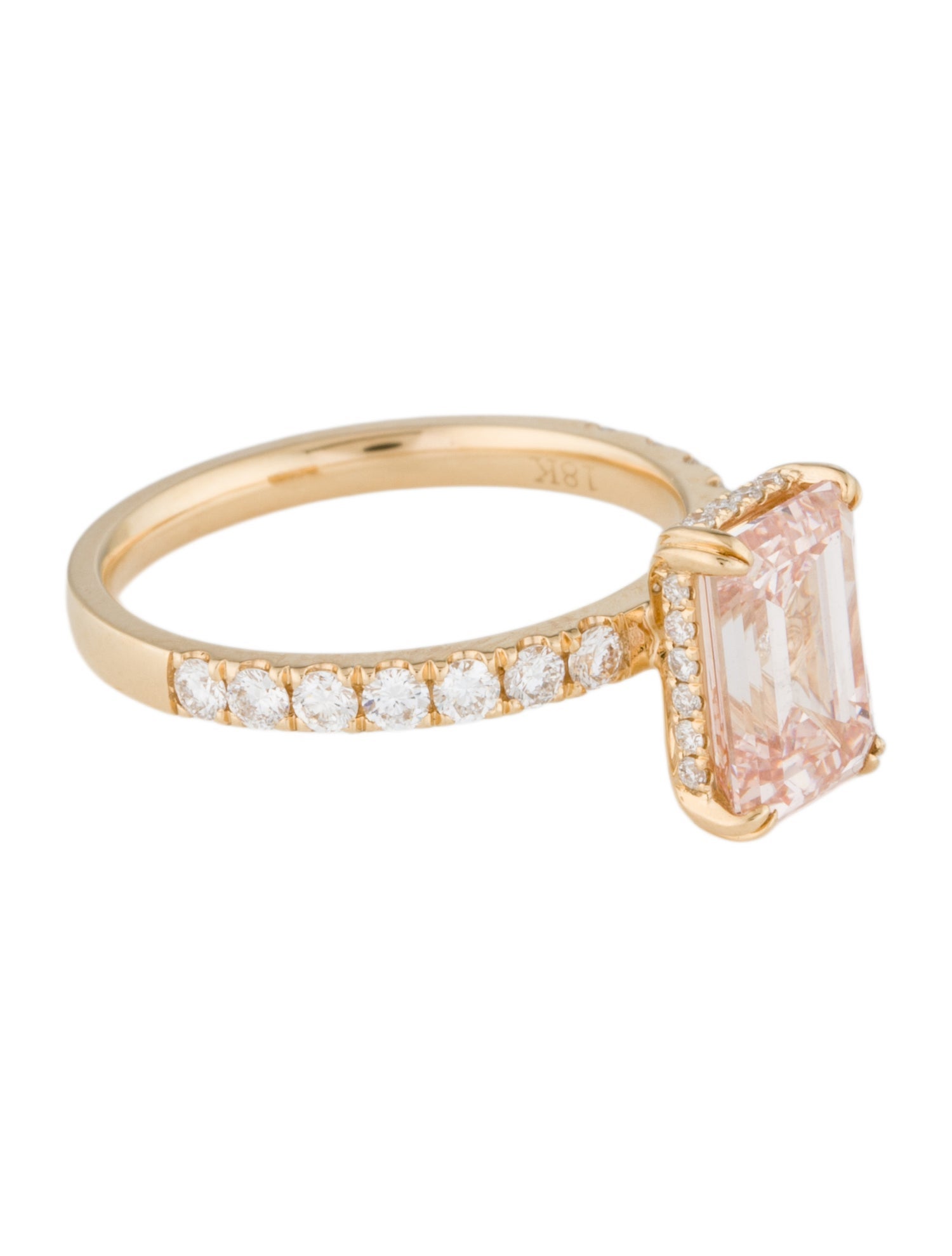 Engagement Ring 2.54ct Lab-Grown Diamond