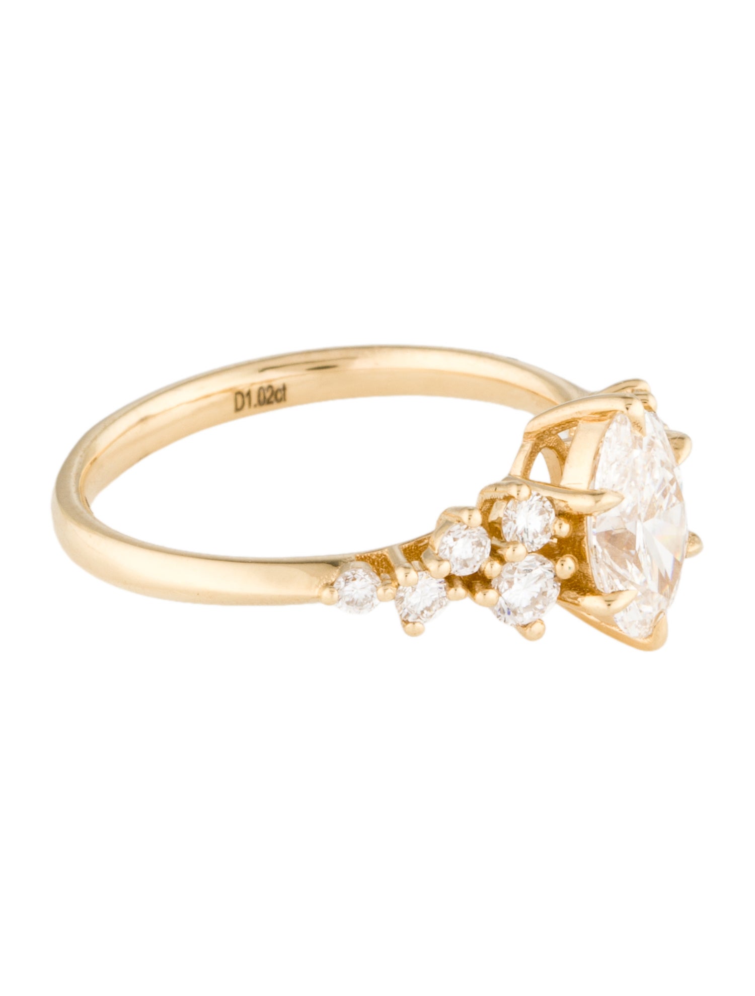 Engagement Ring 1.02ct Lab-Grown Diamond