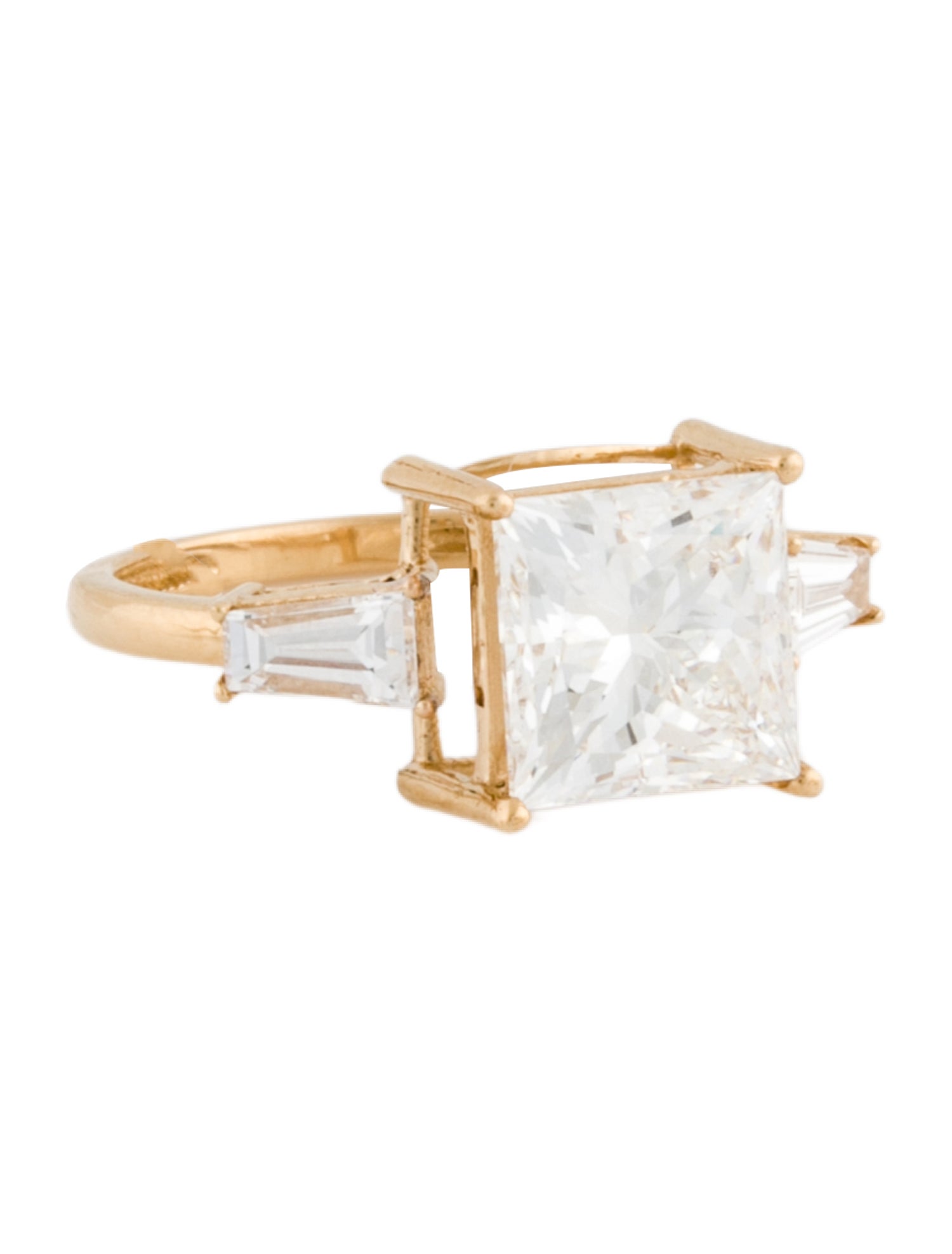 Engagement Ring 5.04ct Lab-Grown Diamond