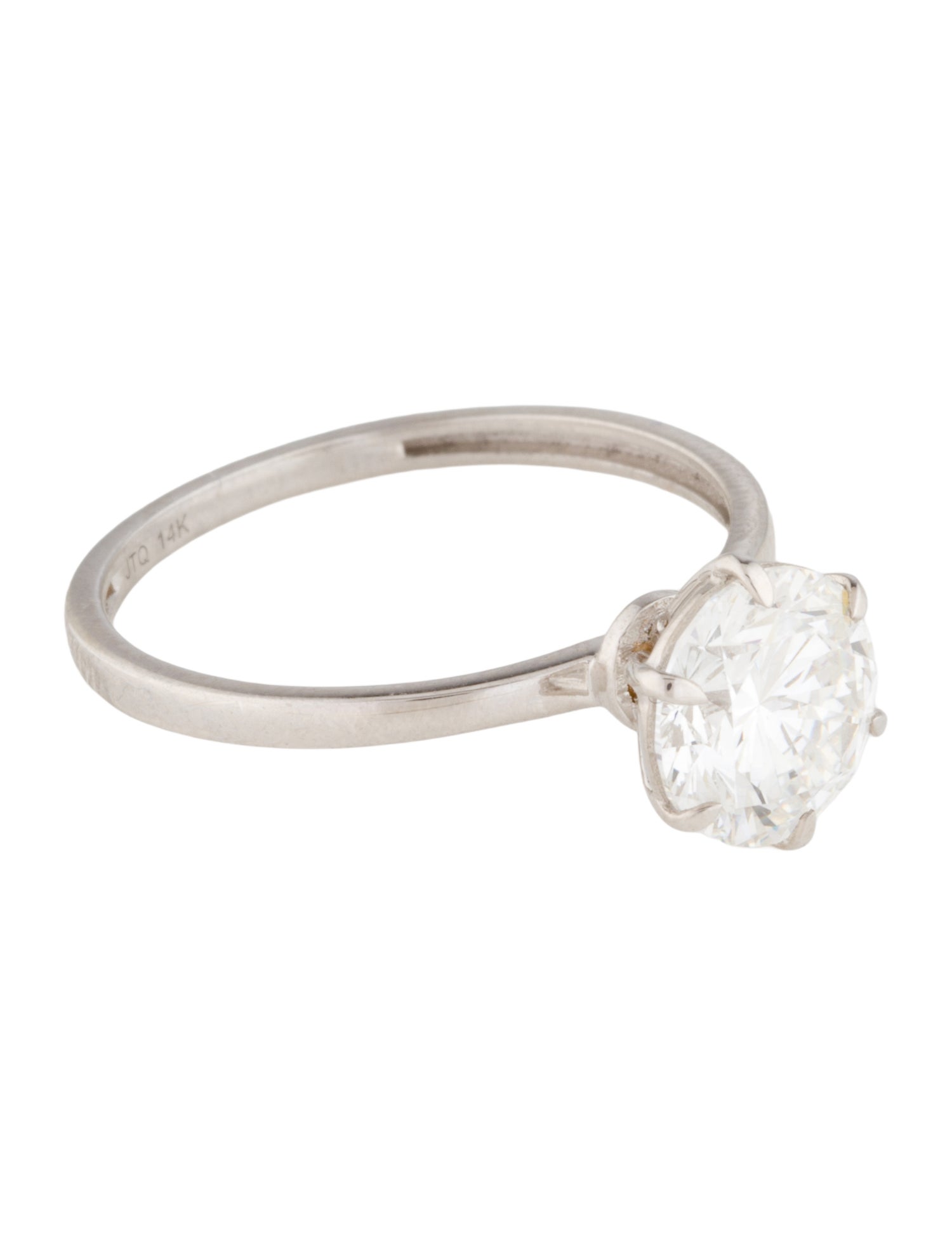 Engagement Ring 1.59ctw Lab-Grown Diamond Engagement Ring