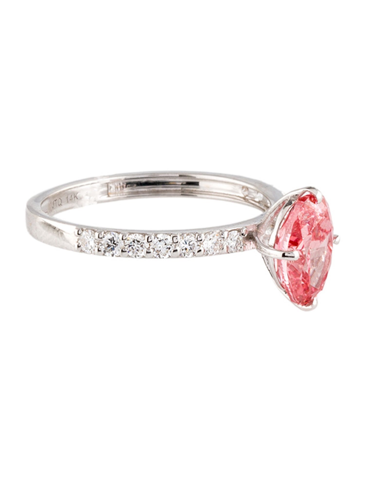 Engagement Ring 1.47ct Lab-Grown Diamond Engagement Ring