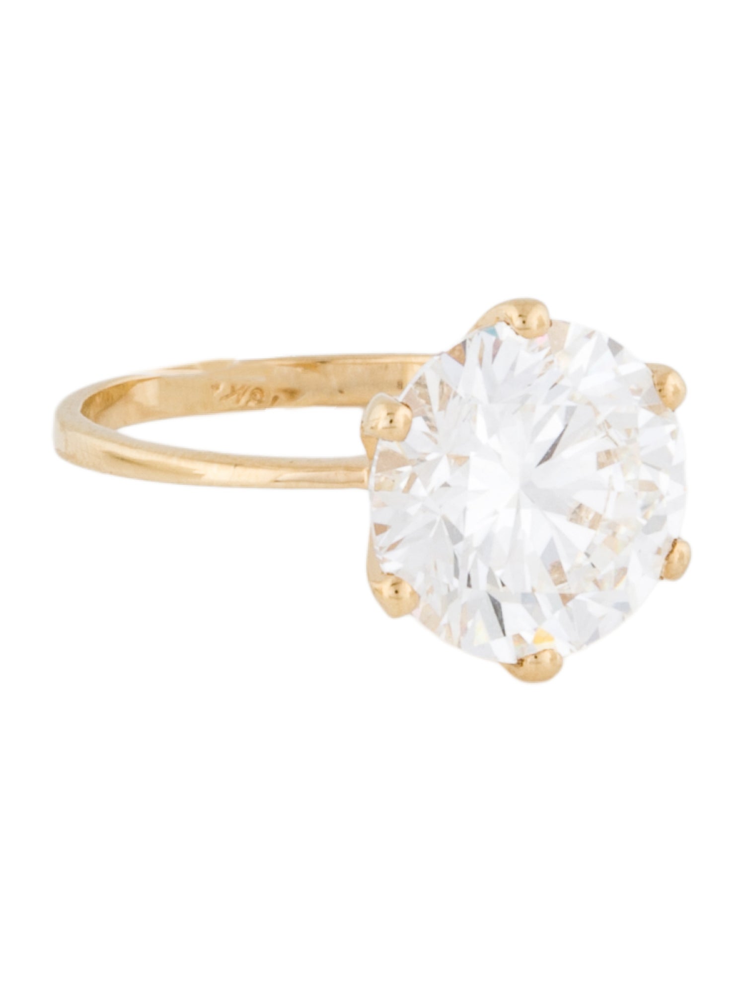 Engagement Ring 5.55ct Lab-Grown Diamond