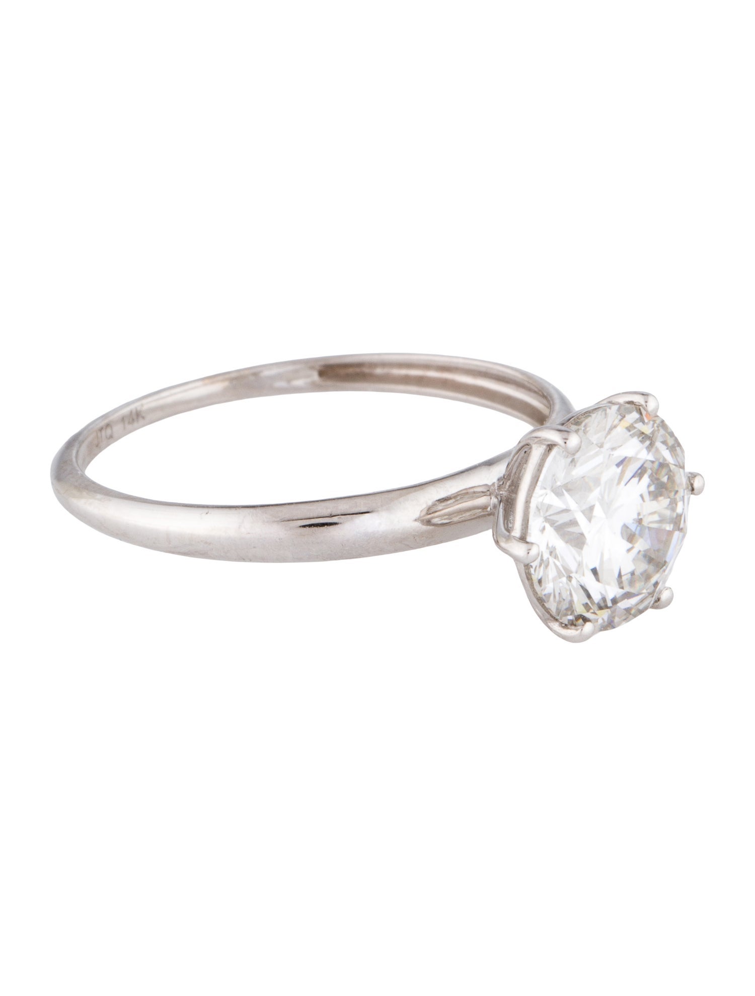Engagement Ring 2.00ct Lab-Grown Diamond Solitaire Engagement Ring