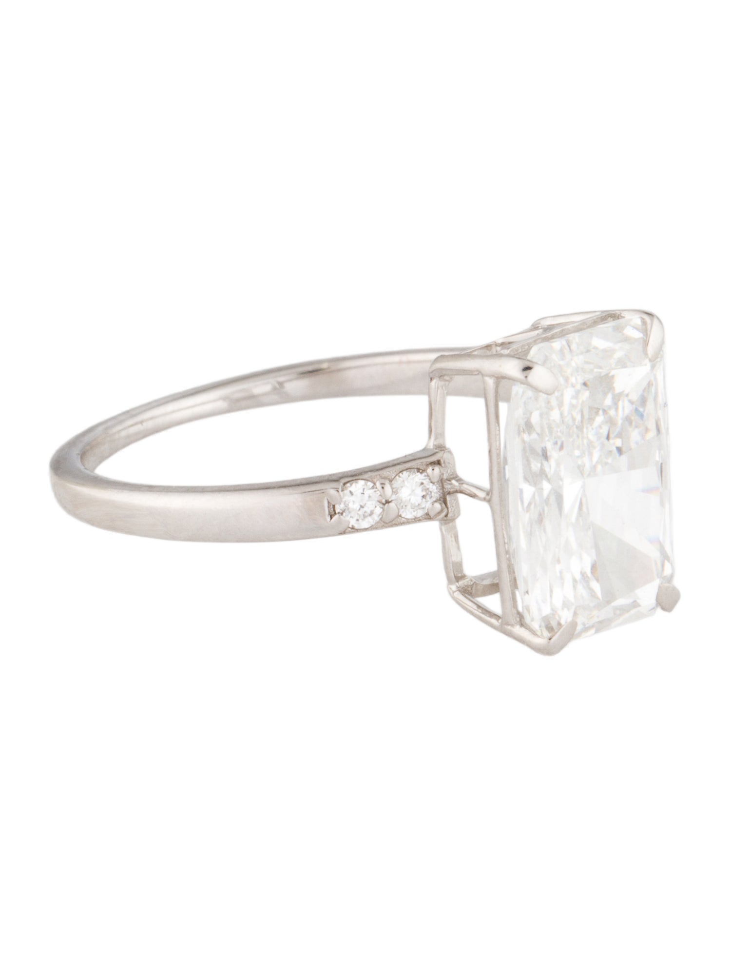 Engagement Ring 3.36ct Lab-Grown Diamond Engagement Ring