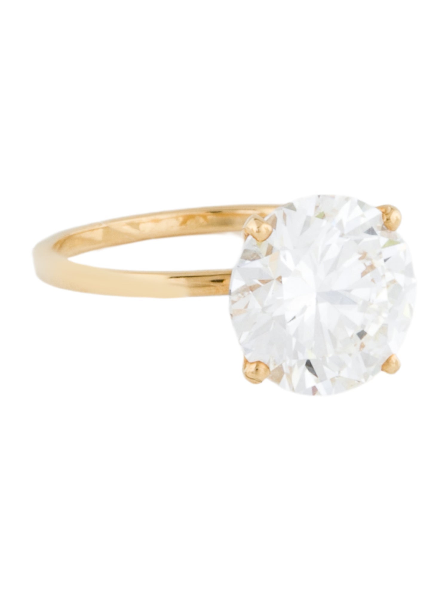 Engagement Ring 4.01ct Lab-Grown Diamond