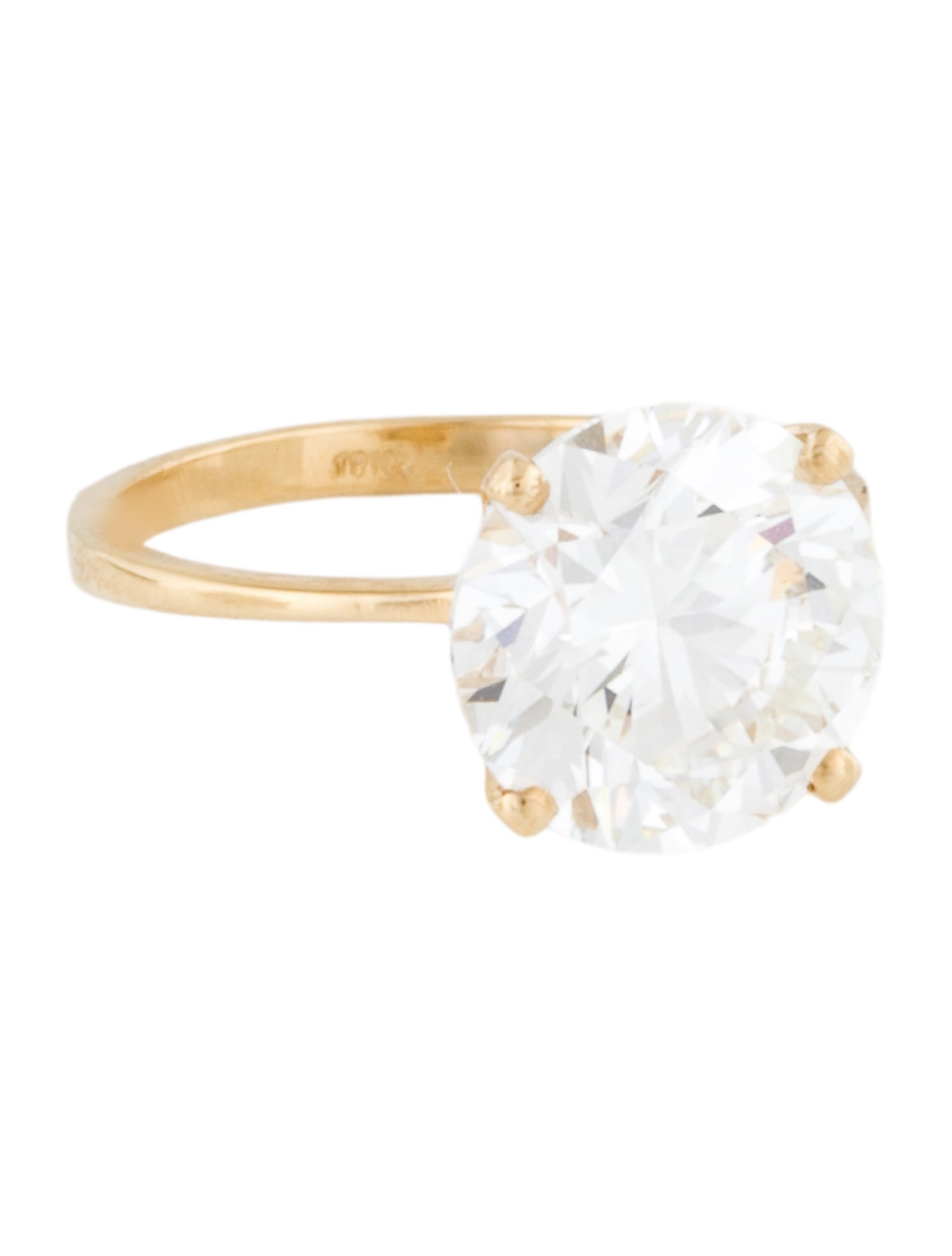 Engagement Ring 4.50ct Lab-Grown Diamond