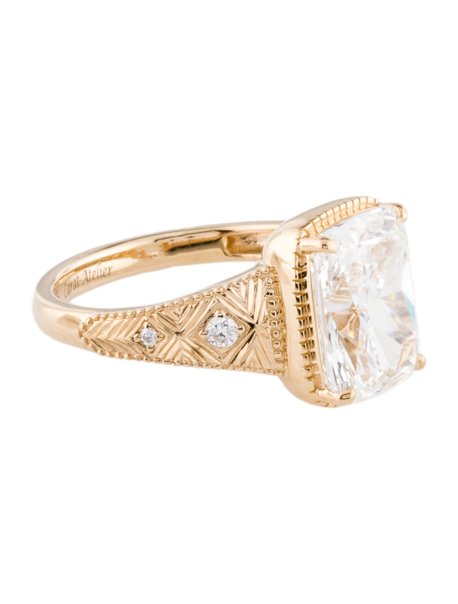 Engagement Ring Carat Atelier 5.07ct Lab-Grown Diamond