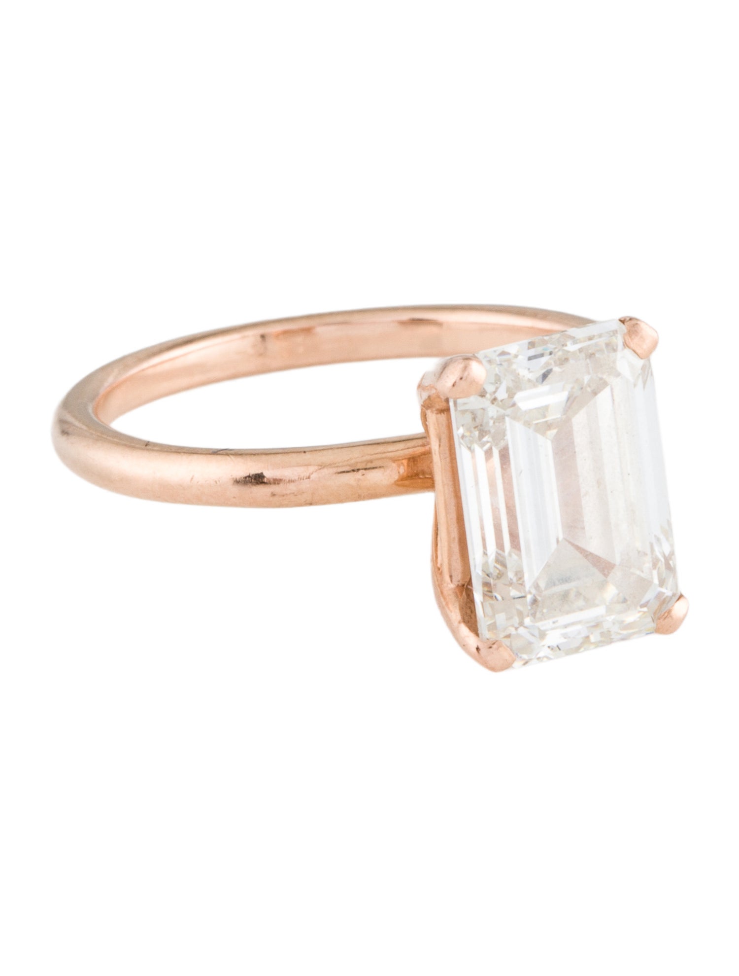 Engagement Ring 4.05ct Lab-Grown Diamond