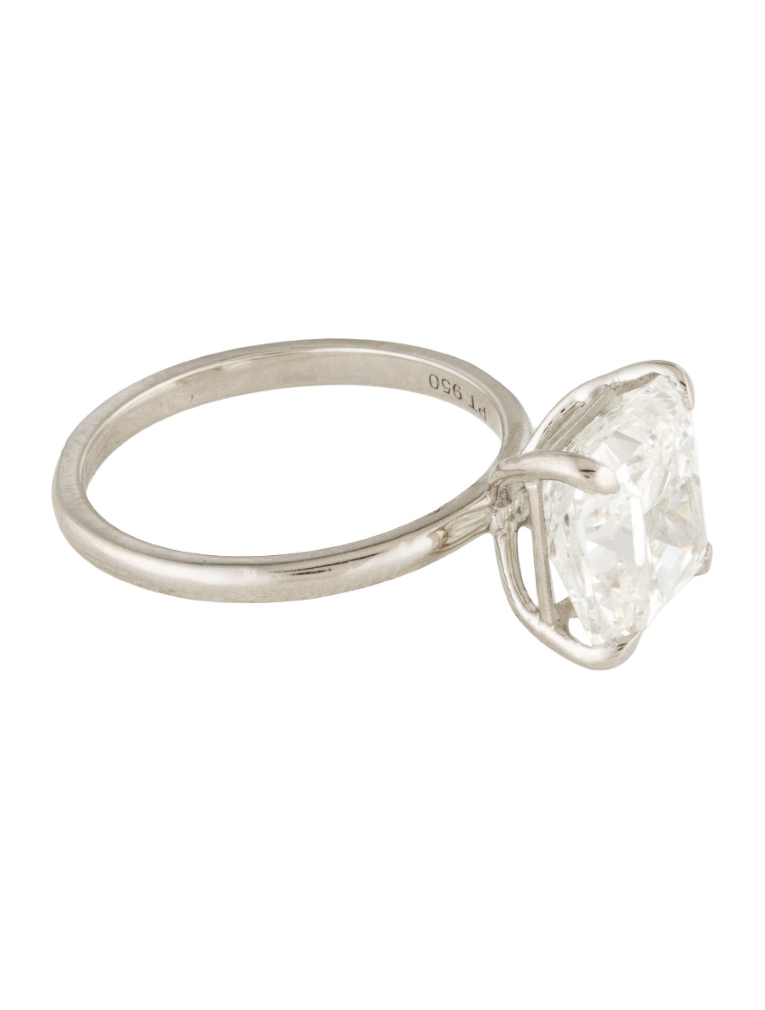 Engagement Ring Platinum 4.23ctw Lab-Grown Diamond Engagement Ring