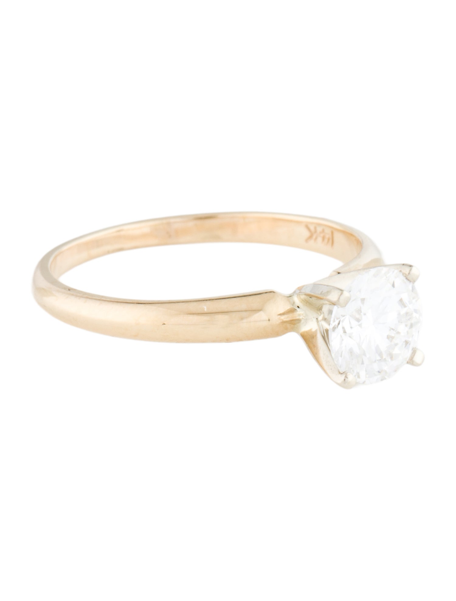 Engagement Ring 14K Lab-Grown Diamond