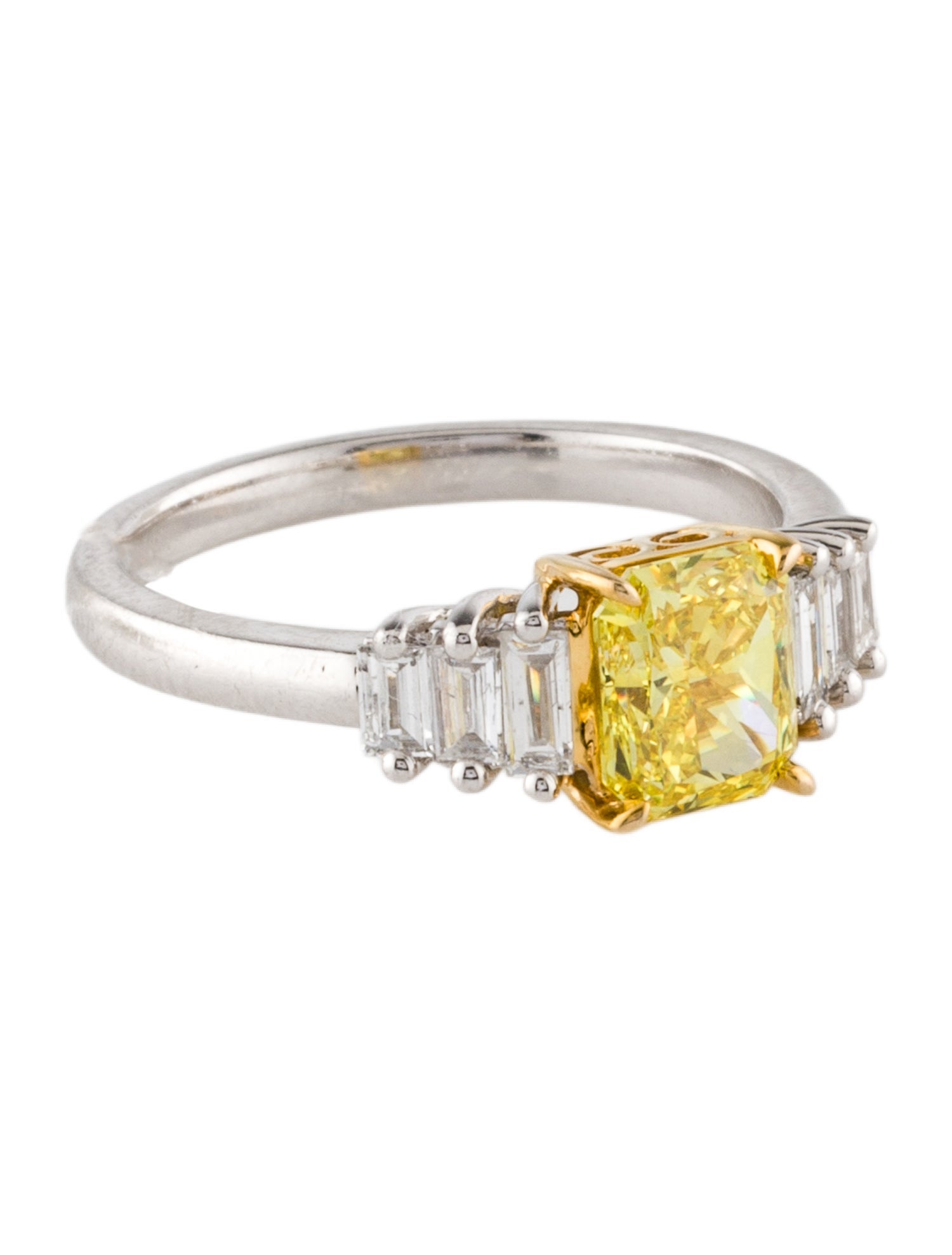 Engagement Ring Platinum 1.22ct Lab-Grown Diamond Engagement Ring