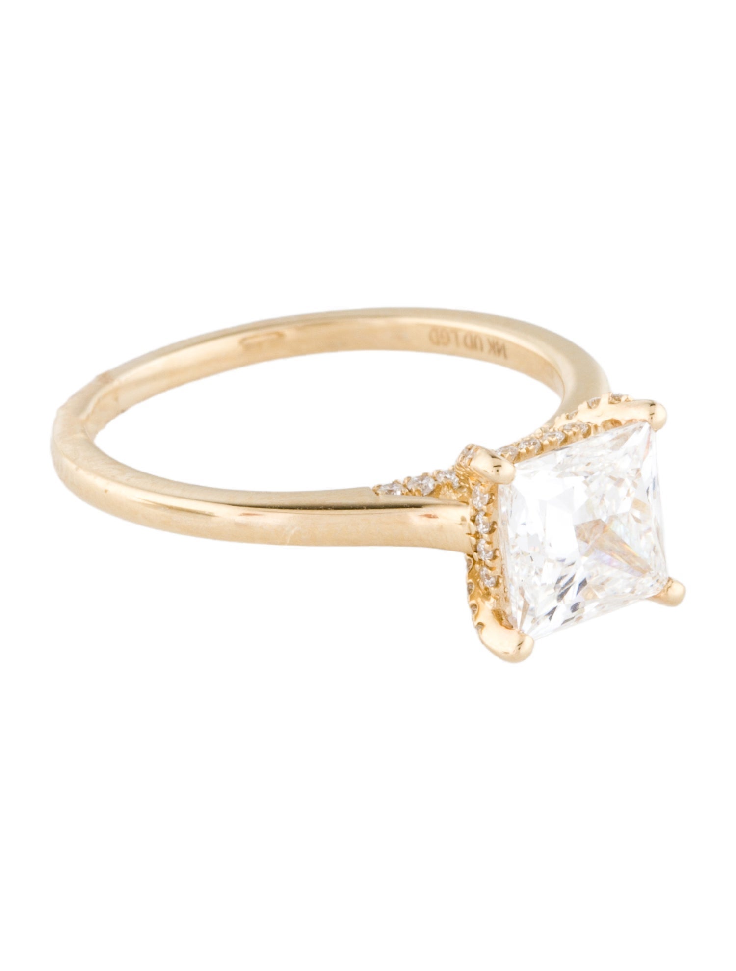 Engagement Ring 1.75ct Lab-Grown Diamond Engagement Ring