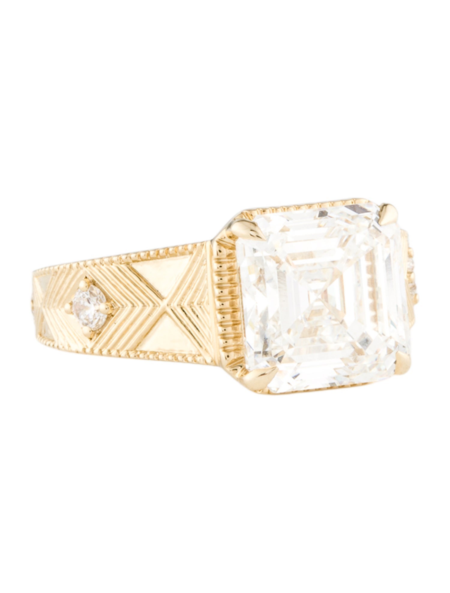 Engagement Ring 5.09ct Lab-Grown Diamond Enagagement Ring