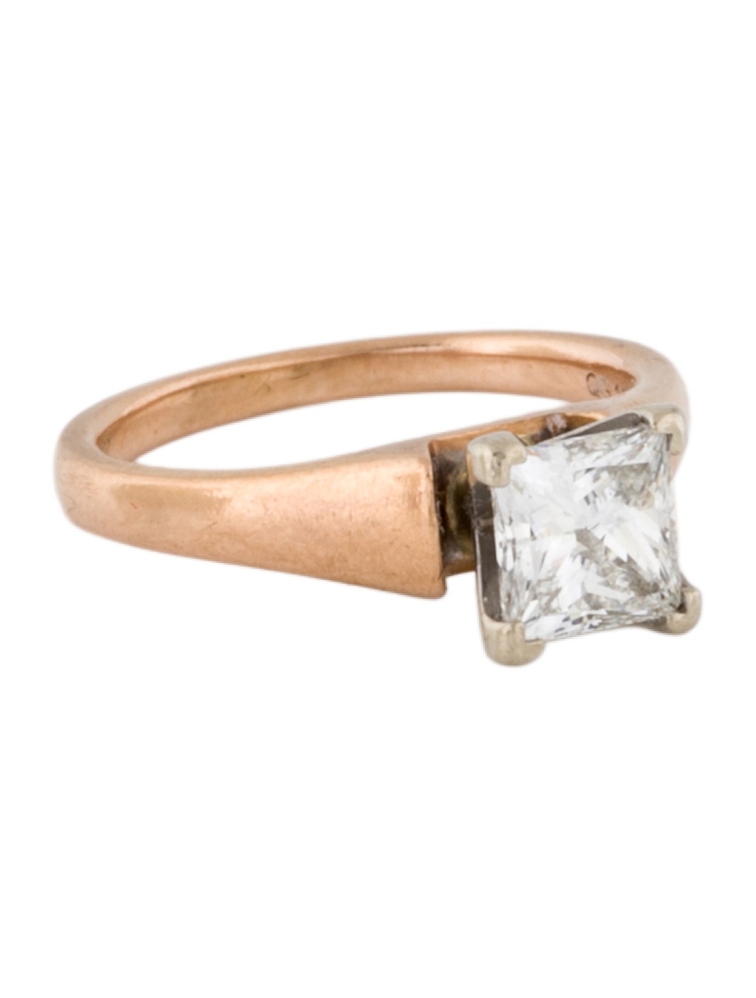 Engagement Ring 14K 1.01ct Diamond
