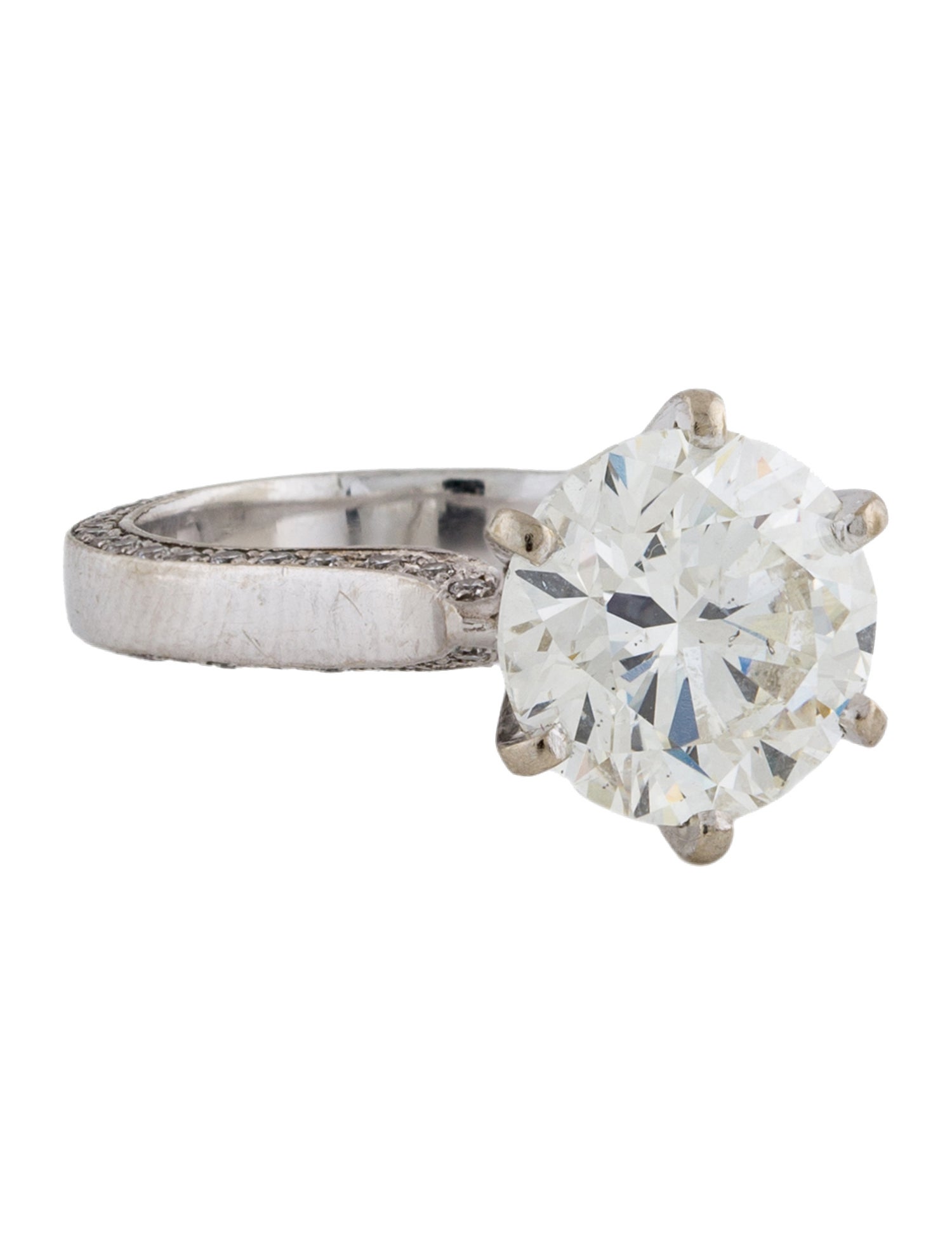 Engagement Ring 2.95ct Diamond