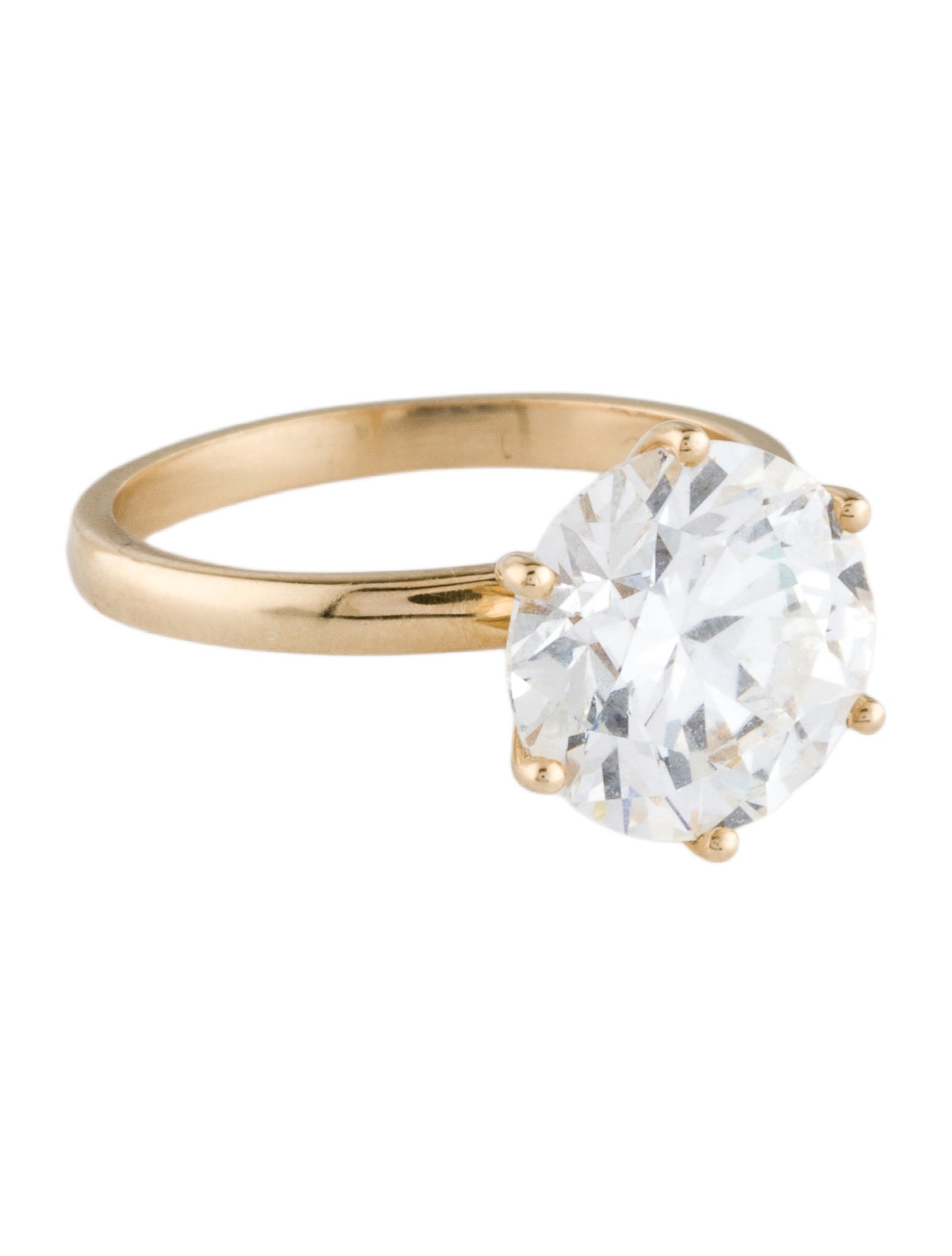 Engagement Ring 5.10ct Lab-Grown Diamond Engagement Ring
