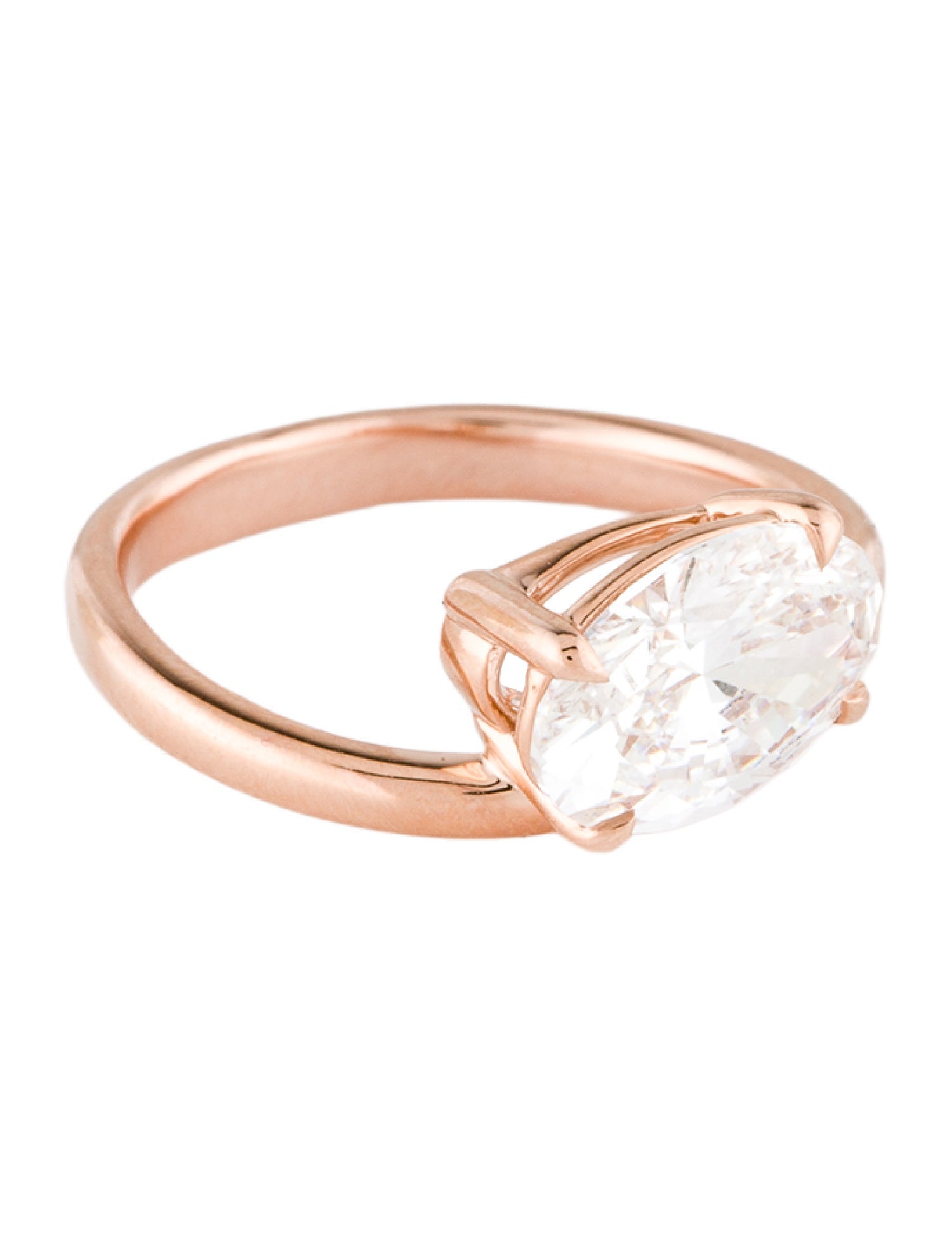 Engagement Ring 2.09ct Lab-Grown Diamond Solitaire Engagement Ring