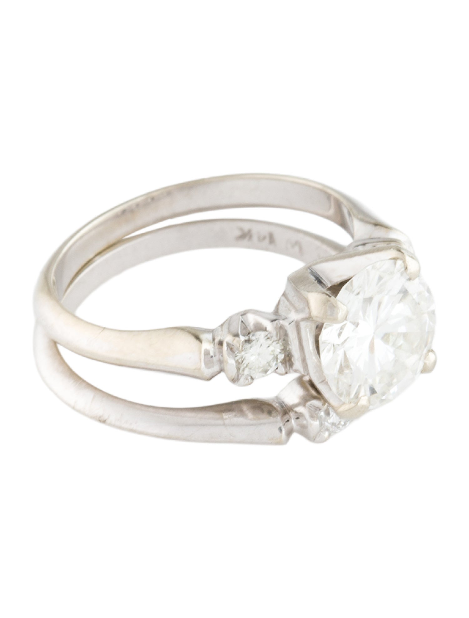 Engagement Ring 14K 1.40ctw Diamond Wedding Ring Set