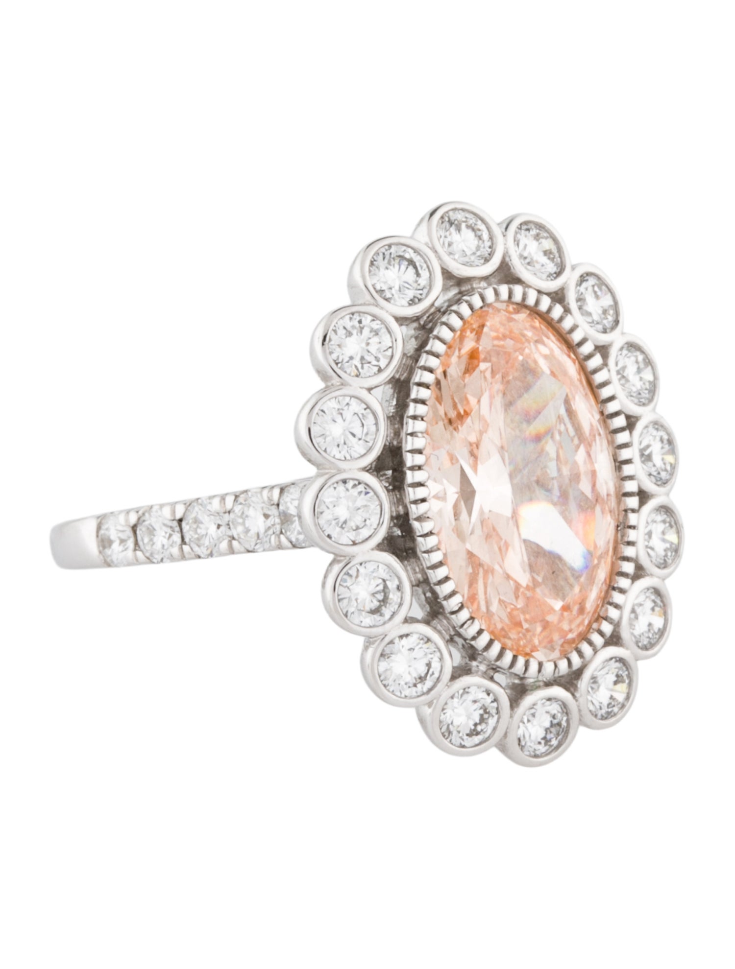 Engagement Ring 4.76ct Lab-Grown Diamond